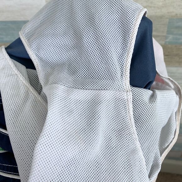 Tommy Hilfiger Hula Dancer Girls Swim Trunks Shorts Blue Hawaii Mens Small - Picture 7 of 7